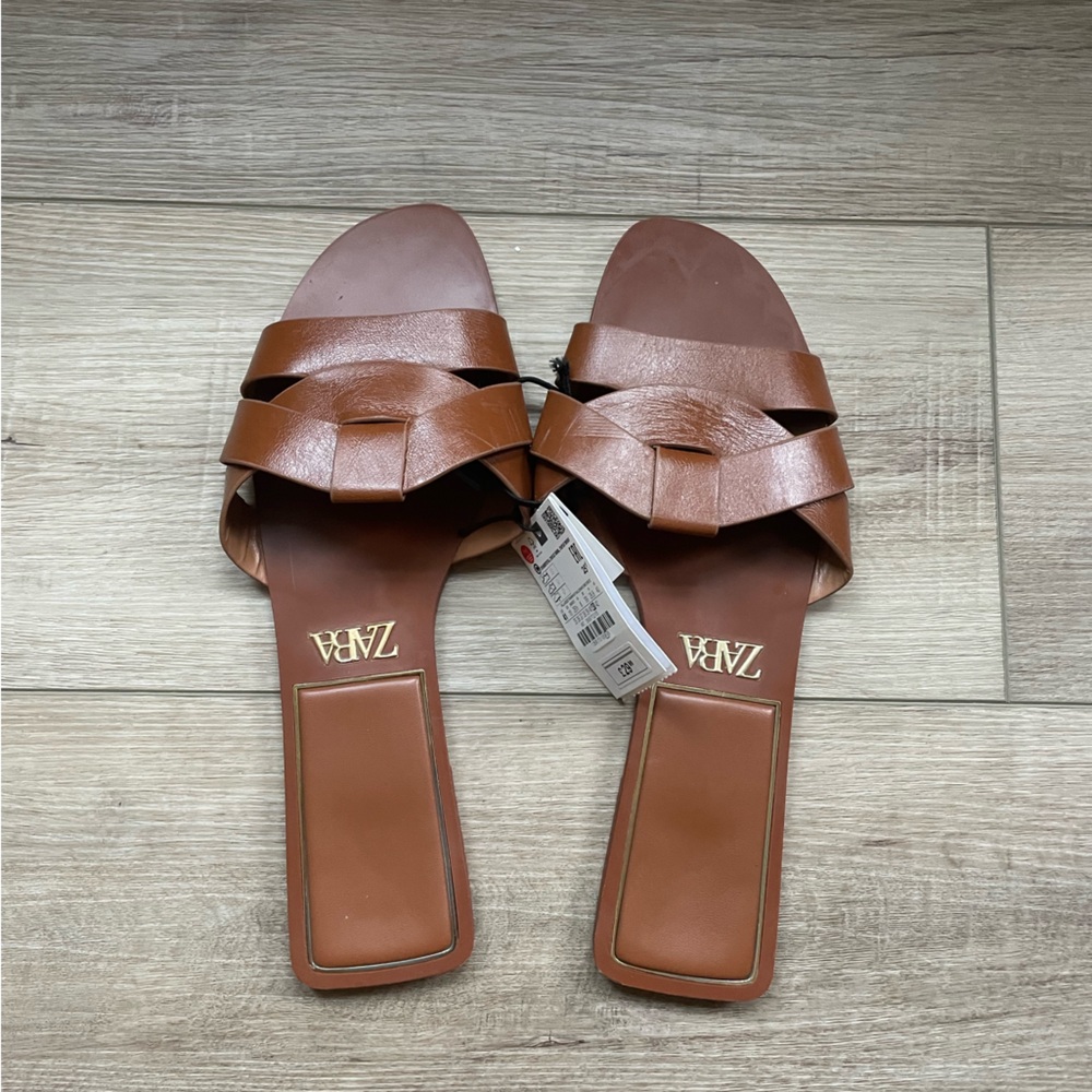 Zara - brown sandals